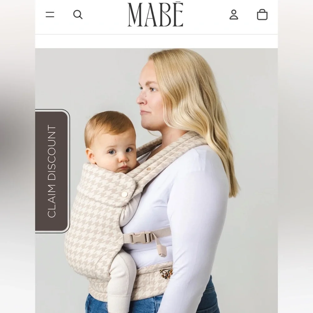 MABE The Monarch Carrier in Houndstooth - Picture 2 of 8